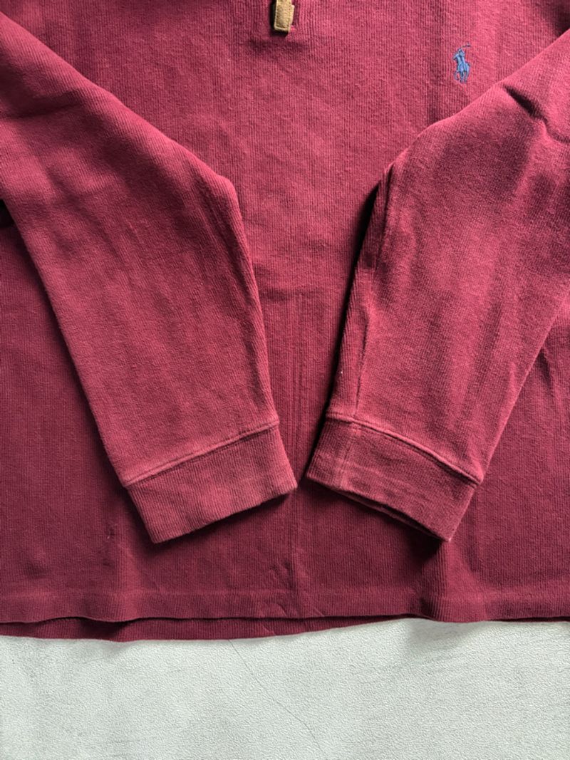 Halfzip Polo Ralph Lauren maroon🐎, foto 4