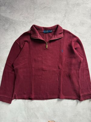 Halfzip Polo Ralph Lauren maroon🐎