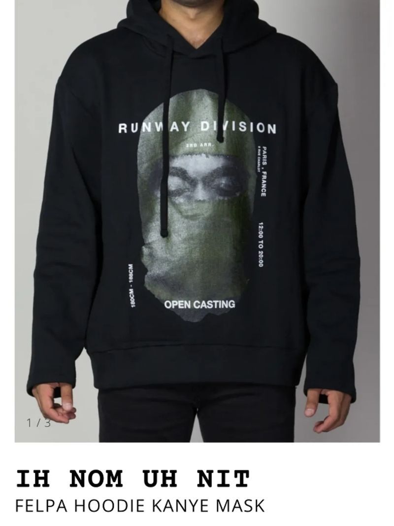 IH NOM UH NIT Kanye West Balaclava, foto 3