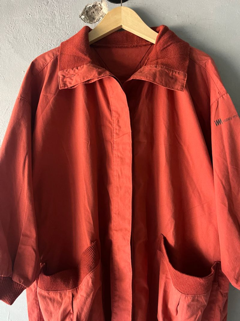 Issey miyake design long coat jacket, foto 2