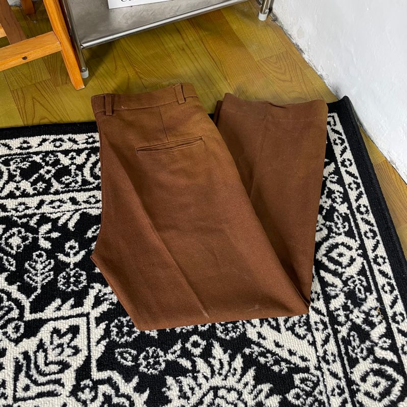 Pleated Smart trousers Japanese, foto 6