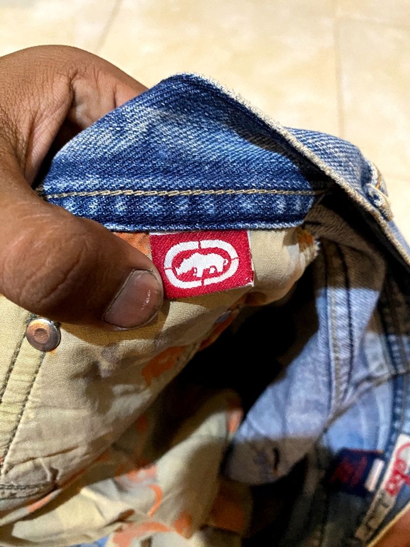 Jorts ecko vintage celana jeans, foto 5
