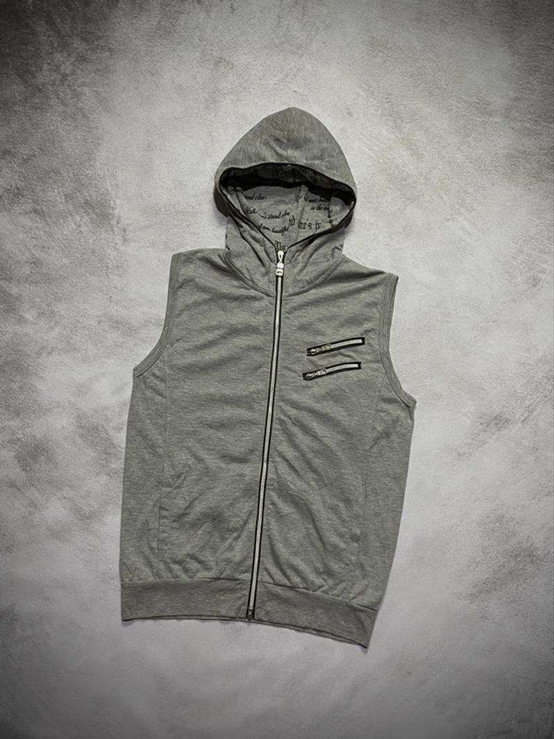 ݁ᛪ༙ Semantic design multi zip hoodie ᛪ༙, foto 3