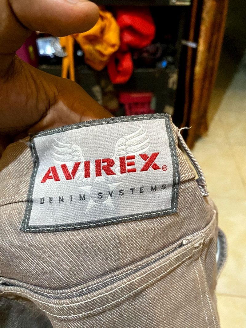 Jorts vintage avirex celana pendek, foto 5