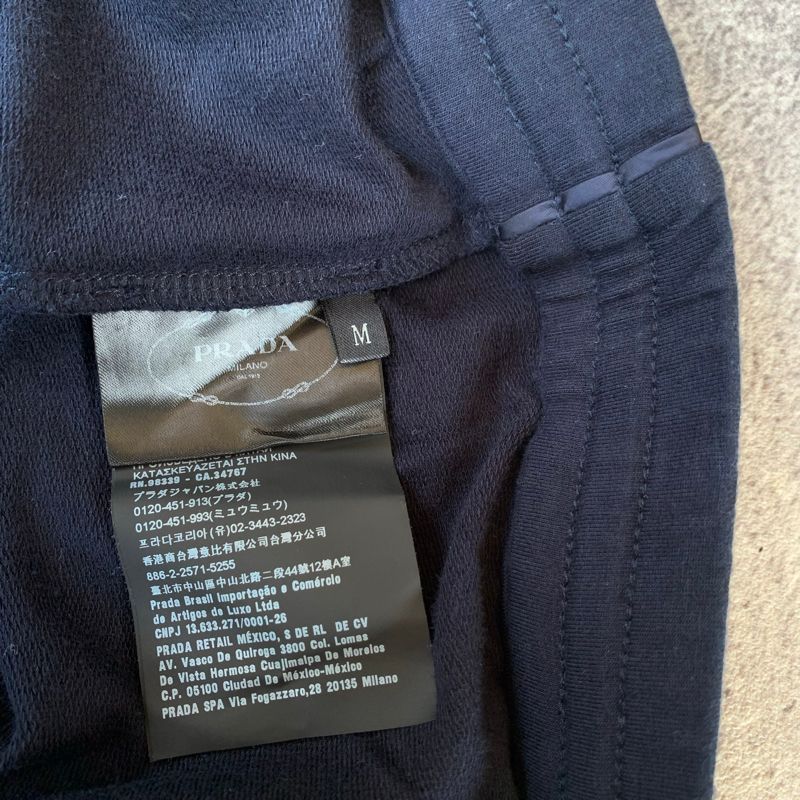Prada Black Tab Sweatpants, foto 7