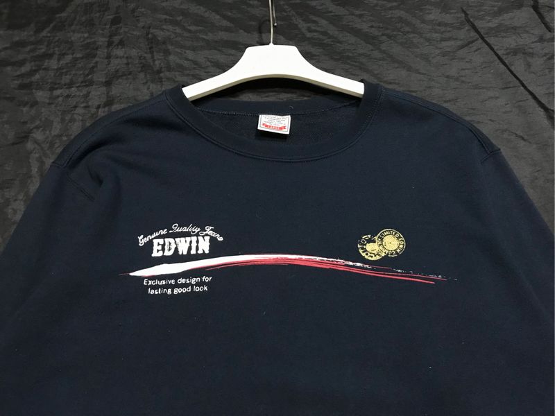 CREWNECK NAVY - EDWIN, foto 2