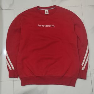 Le Coq Sportif Crewneck Red