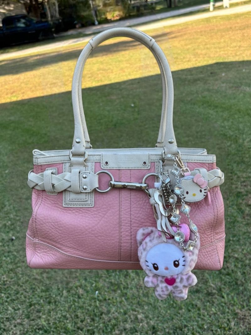 Authentic Coach Vintage Y2K Hampton Pink, foto 2