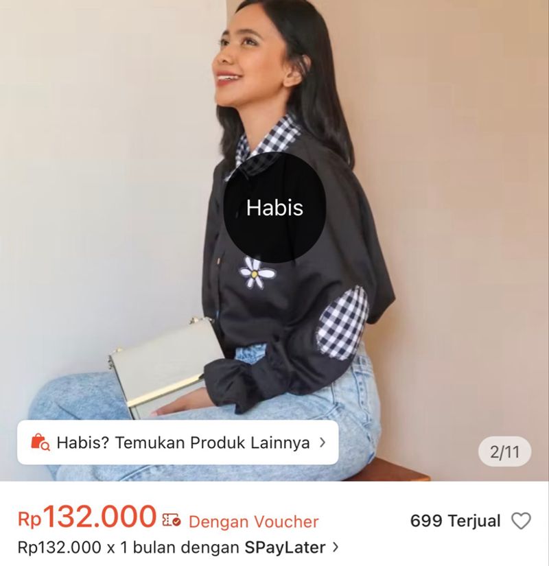 Kemeja hitam, foto 3