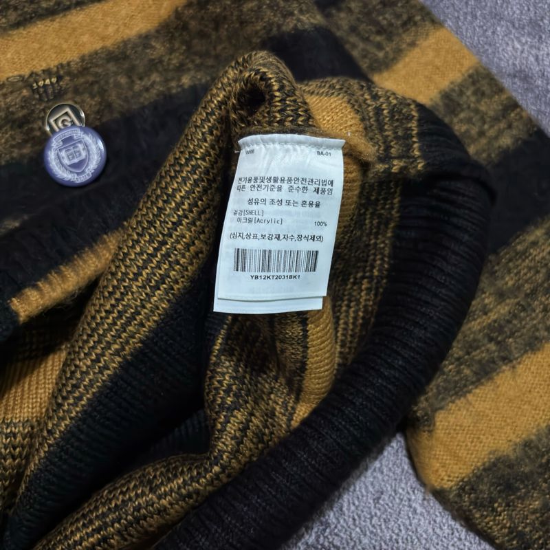 YALE CARDIGAN STRIPE WITH PIN PATCH, foto 6
