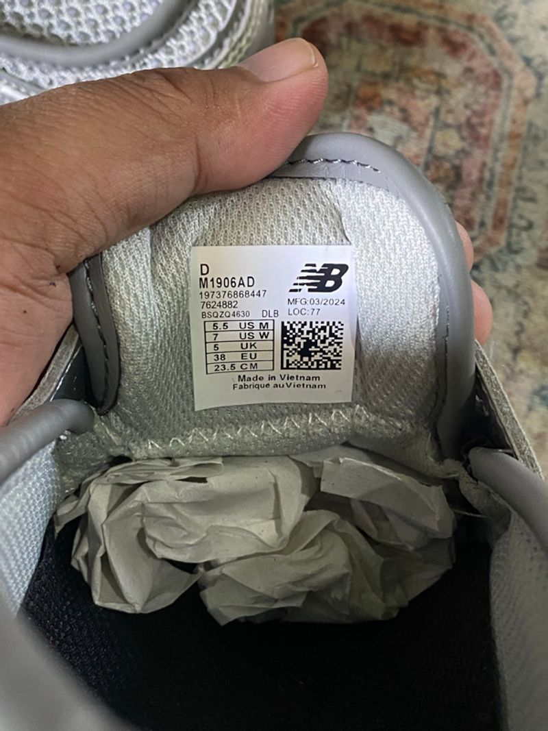 NB 1906 Loafer grey, foto 7