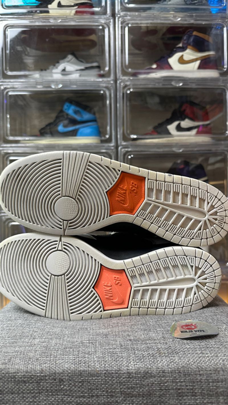 SB DUNK LOW TIGHTBOOTH WHITE BLACK , SB DUNK LOW TIGHTBOOTH, foto 6