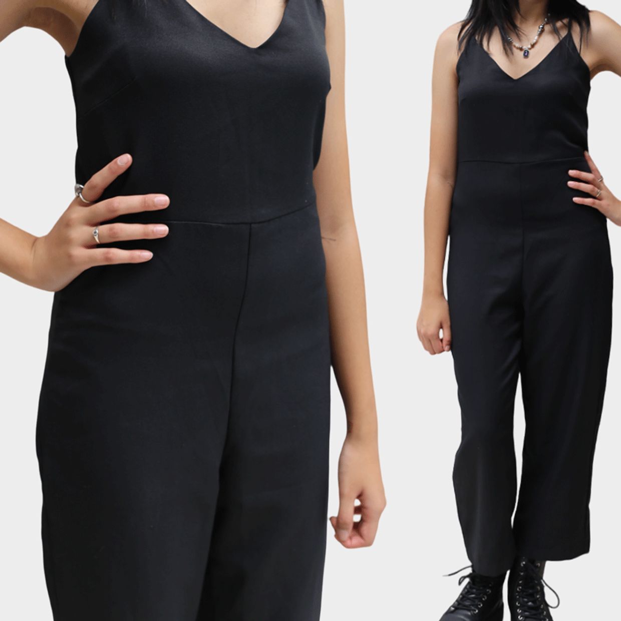 Black #Jumpsuit 🩸 Fits XS to