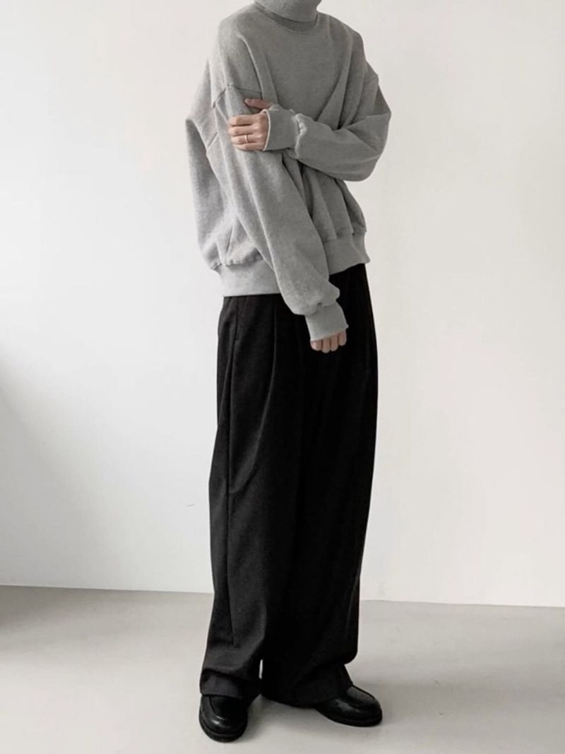 United arrow loose button up pants black, foto 2