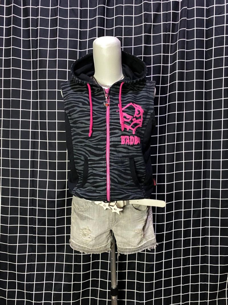 y2k bad boy zip hoodie, foto 3