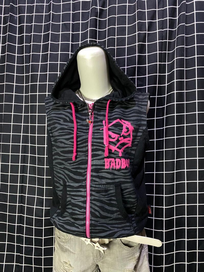 y2k bad boy zip hoodie, foto 2