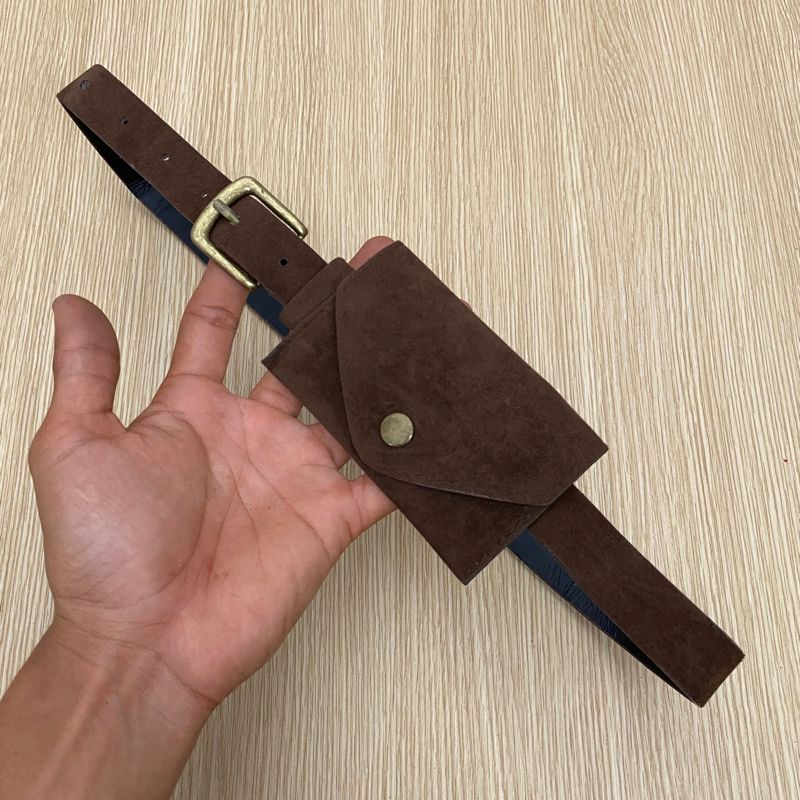 Y2K belt brown, foto 3