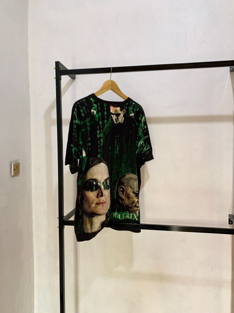 VINTAGE THE MATRIX AOP SINGLE STITCH TSHIRT, foto 4