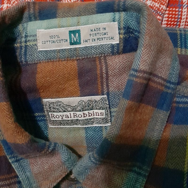 Kemeja Flannel ROYAL ROBBINS Wood Button, foto 3