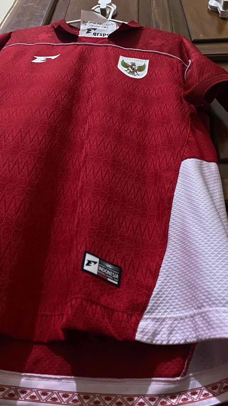 Jersey Timnas Indonesia Player Issue 2025 Original, foto 4