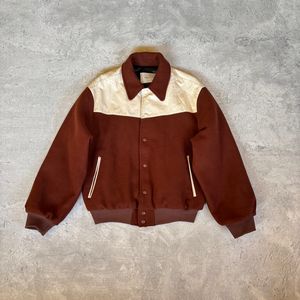 Remain Western Teddy Leather Varsity 🇰🇷