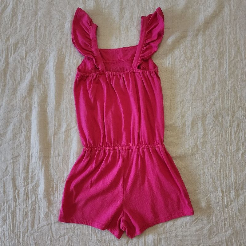 Ruffle pink jumpsuits (kids / 3-4 yrs), foto 2
