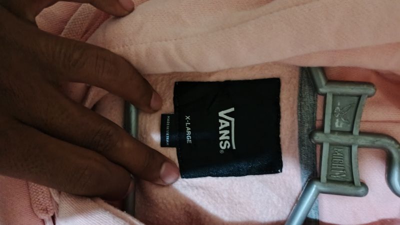 Hoodie Vans mini logo bordir, foto 4