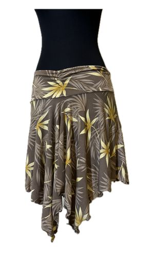 Tropical asymmetry skirt / top