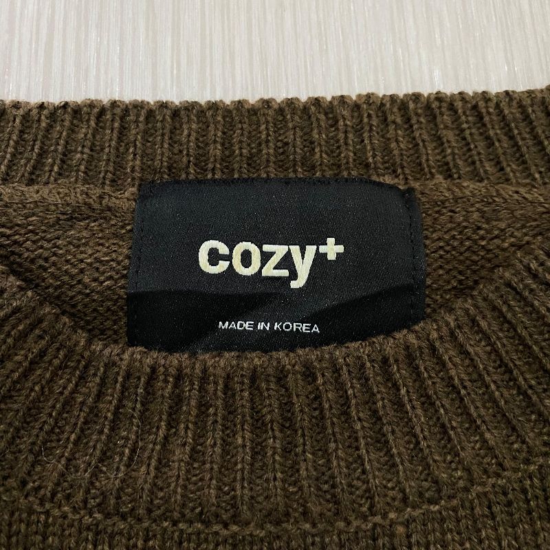 Basic knitwear / rajut brown, foto 5