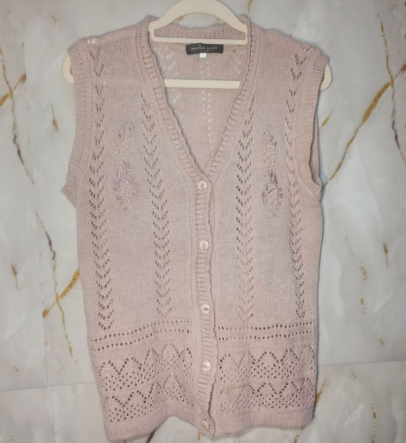 VEST RAJUT PINK, foto 4