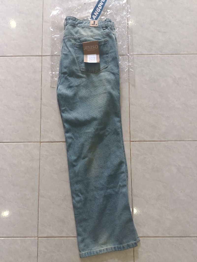 JINISO Loose Denim Jeans Man - 802, foto 3