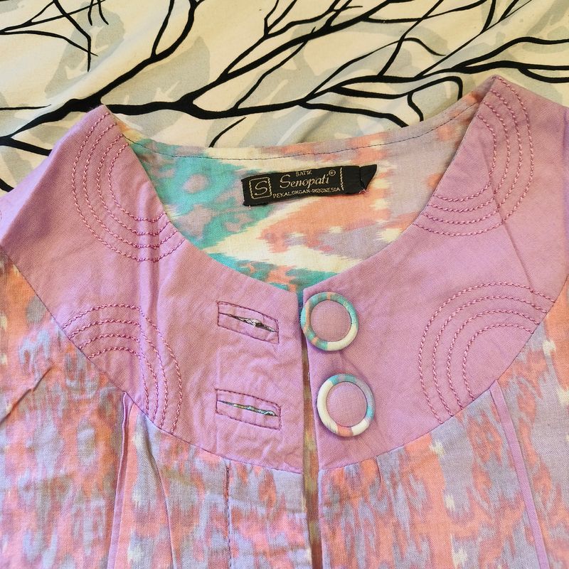 Batik Sweatshirt Wanita purple, foto 2