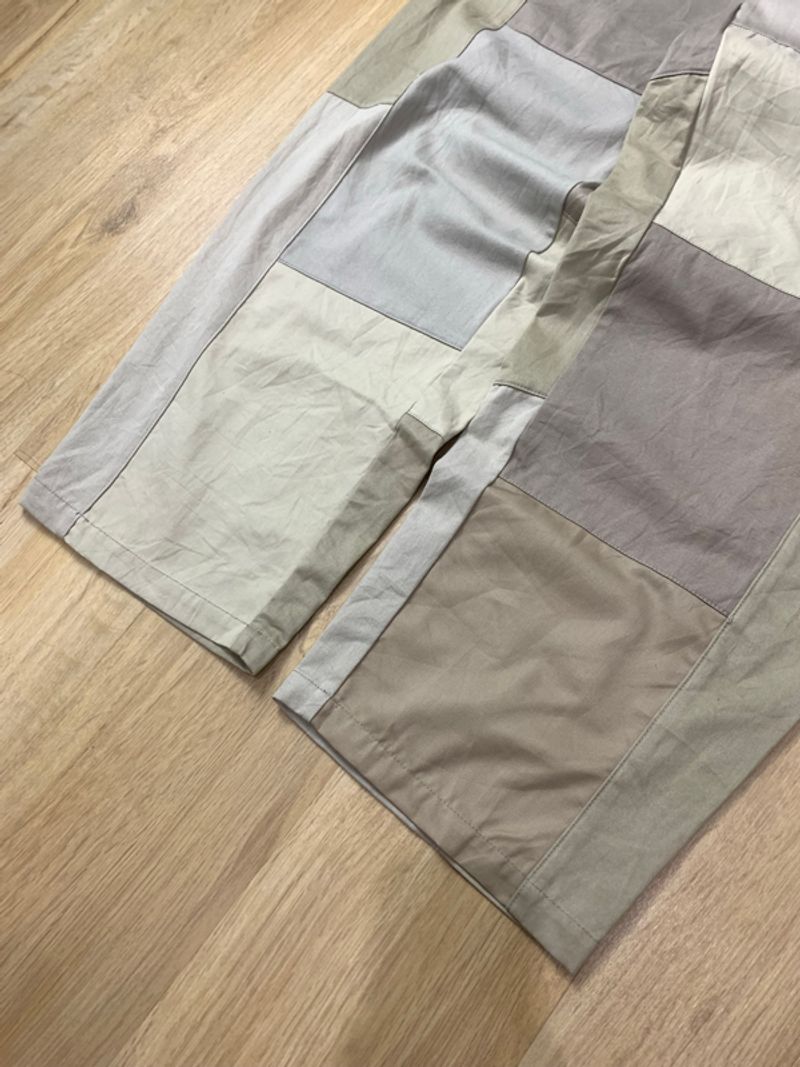 “korean” patchwork baggy balloon pants, foto 5