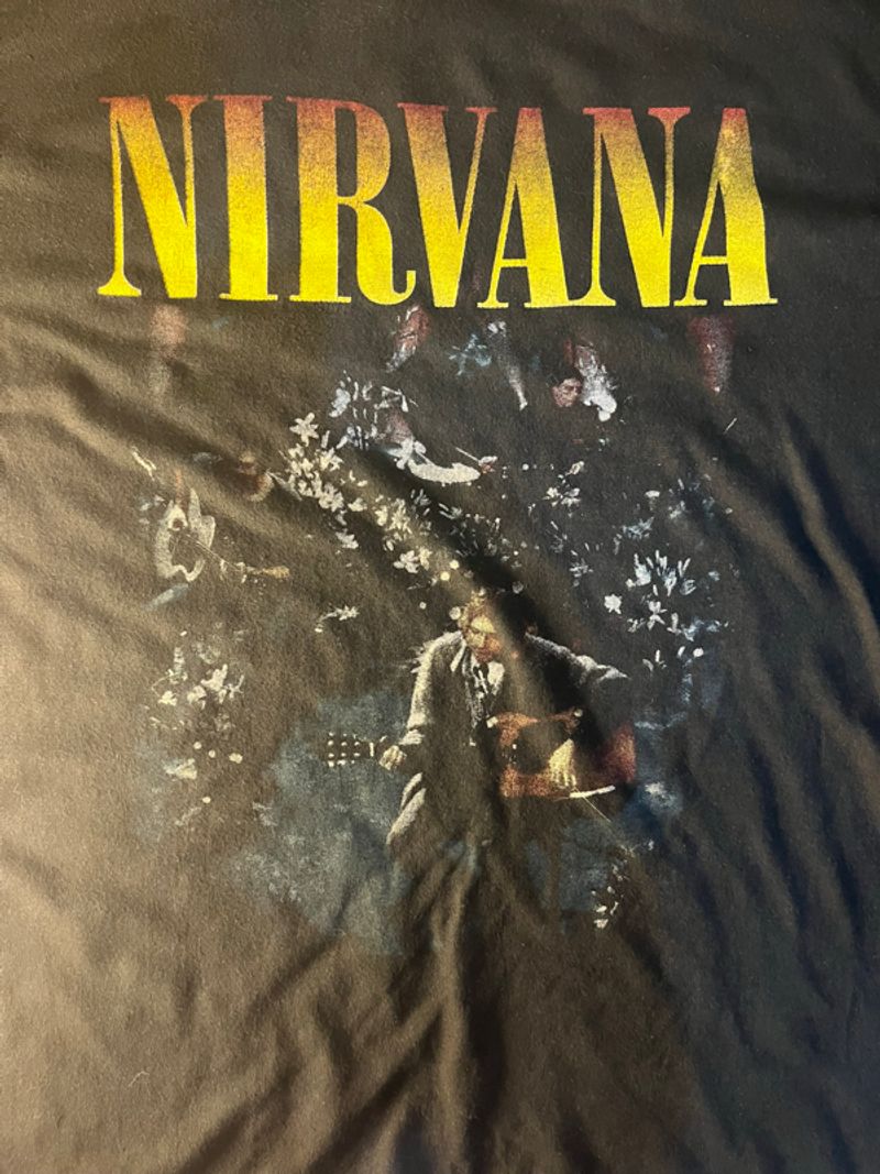 Kaos band nirvana, foto 3