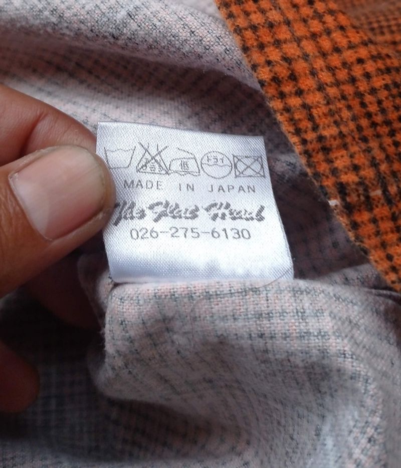 The Flat Head plaid flannel shirt, foto 5