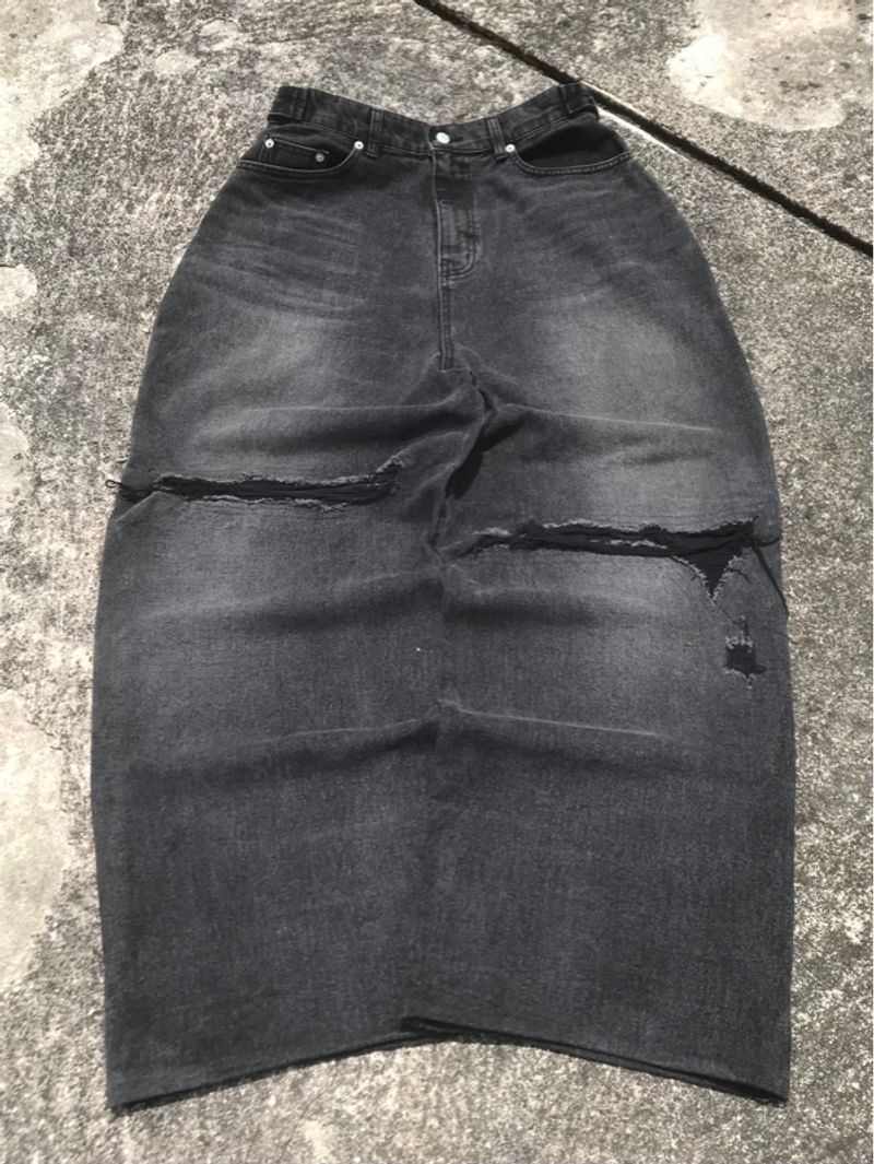baggy jeans riped, foto 3