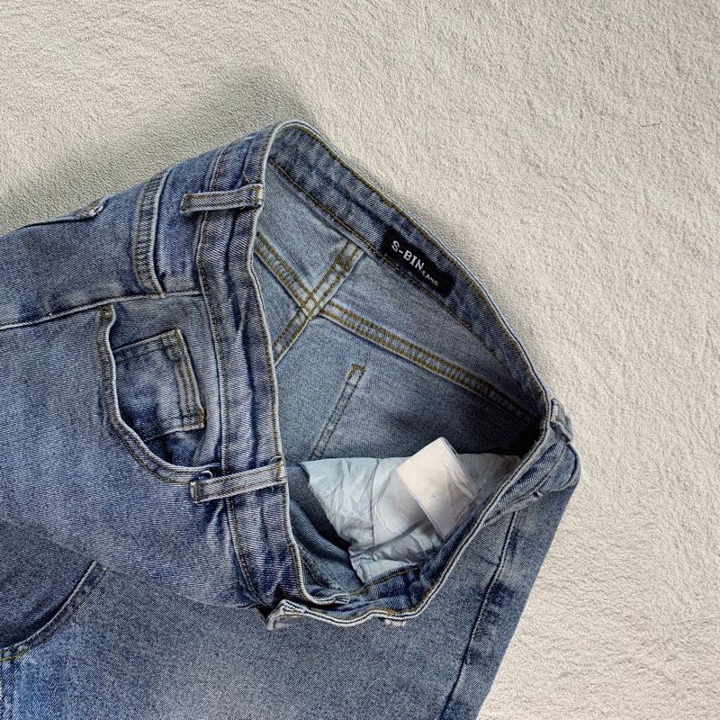 bagy jeans blue washed s-bin, foto 5