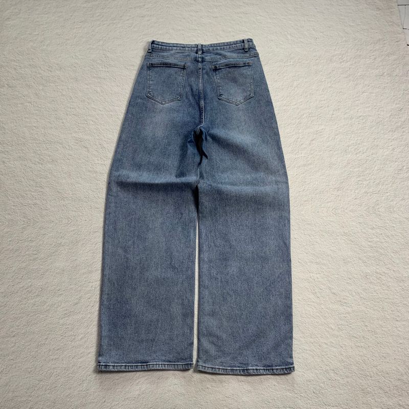 bagy jeans blue washed s-bin, foto 6