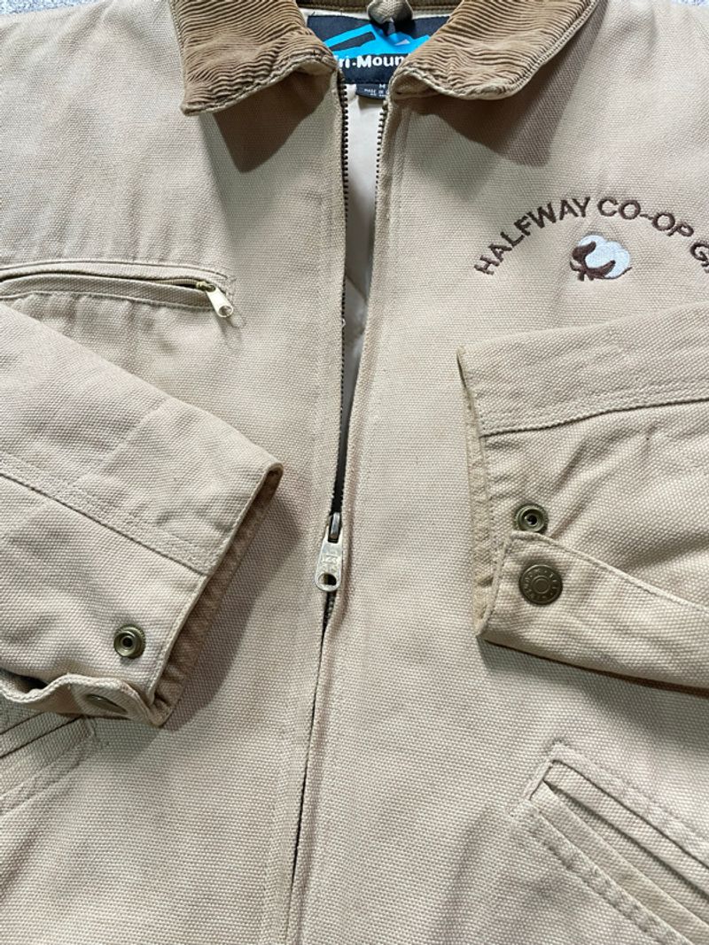 Work Jacket - Tri Mountan work Jacket cream, foto 7