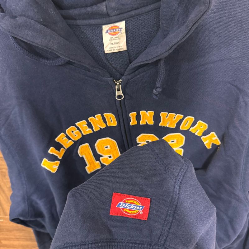 DICKIES BORDIR TOWEL ZIPPER NAVY, foto 4