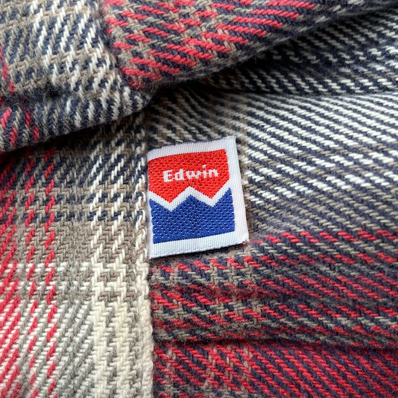 Edwin Veterano Flannel Shirt Vintage, foto 7