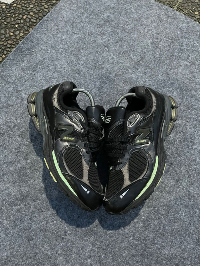 Newbalance 2002r black silver green, foto 2