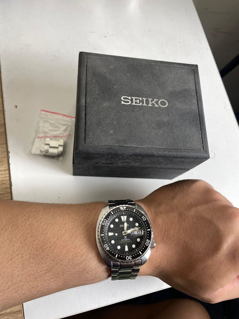 Jam Tangan Seiko Prospex SRPE03K1 “King Turtle” Automatic, foto 4