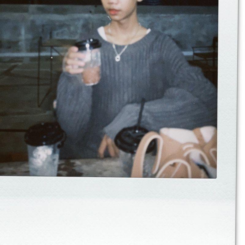 Vintage Grunge Sweater Pria gray, foto 3