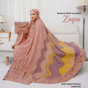 Mukena batik ya Wakiil premium rayon Sz jumbo