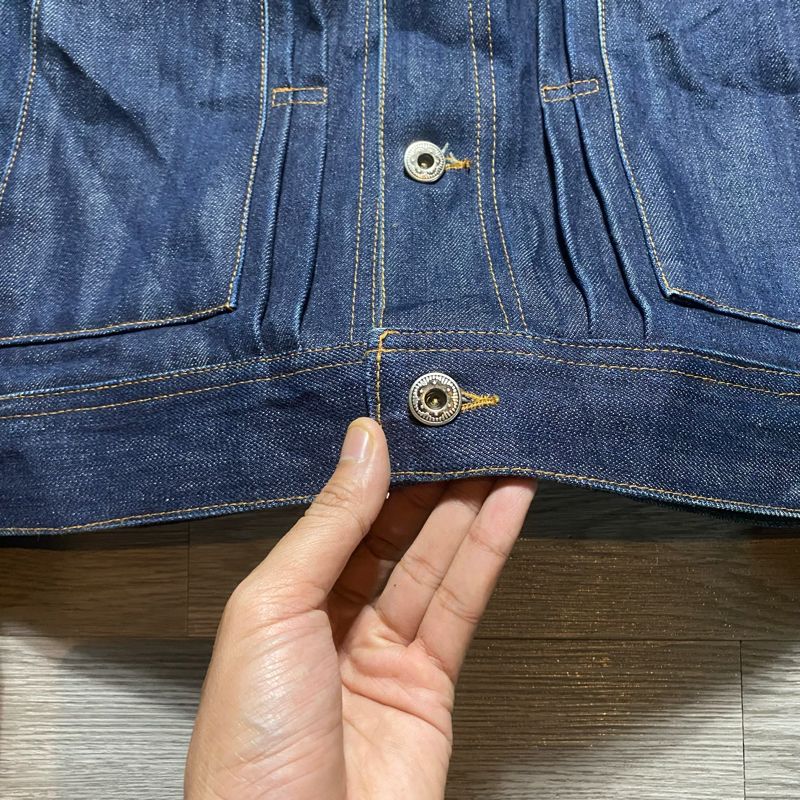 Frizmworks type 2 raw denim jacket, foto 3