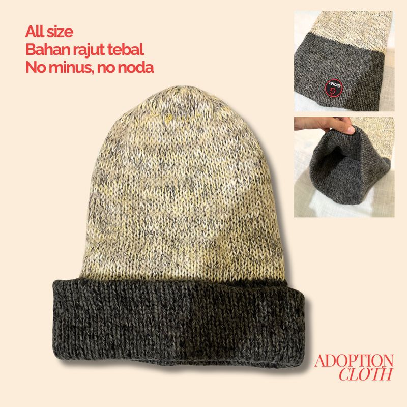 Beanie Black & Grey 2pcs, foto 2