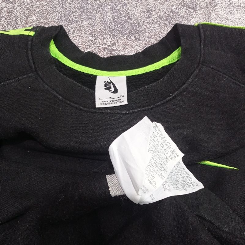 Crewneck nike taped black, foto 5