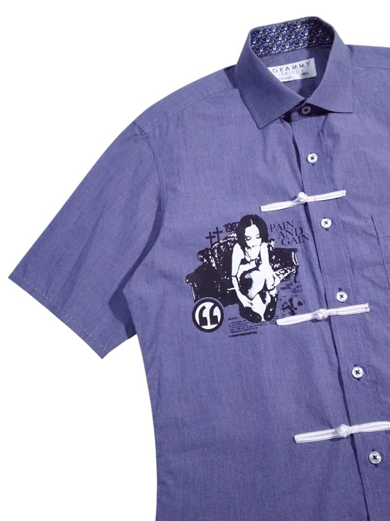 BOXY CROP SHIRT CHEONGSAM, foto 4