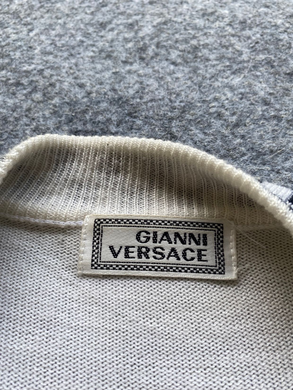 Versace Sweatshirt Pria cream, foto 4